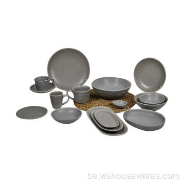 Аптовыя керамічныя парцугальскія фарфоры наборы посуду